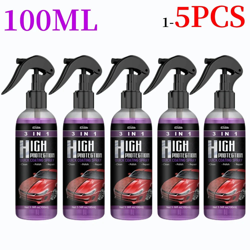 Spray Car Coating Wax Polishing Spray - Scratch Repair