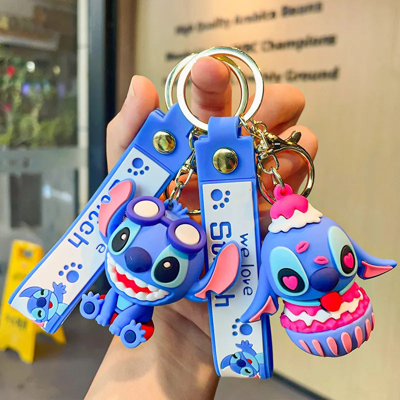 New Anime Disney Keychain Cartoon Mickey Mouse Toy