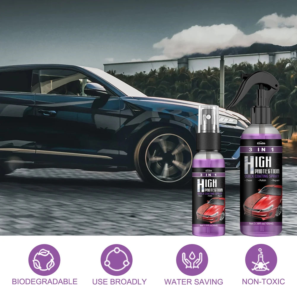 Spray Car Coating Wax Polishing Spray - Scratch Repair