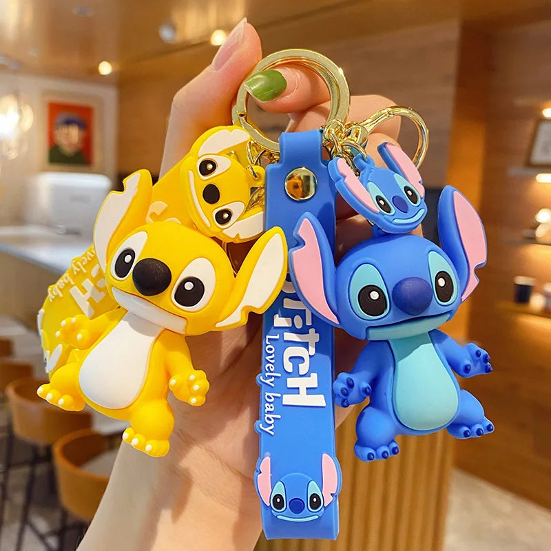 New Anime Disney Keychain Cartoon Mickey Mouse Toy