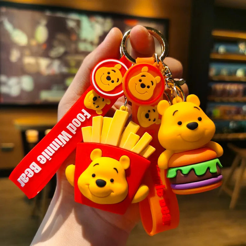 New Anime Disney Keychain Cartoon Mickey Mouse Toy