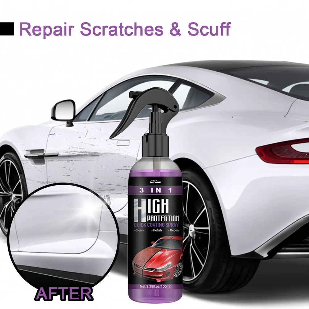 Spray Car Coating Wax Polishing Spray - Scratch Repair