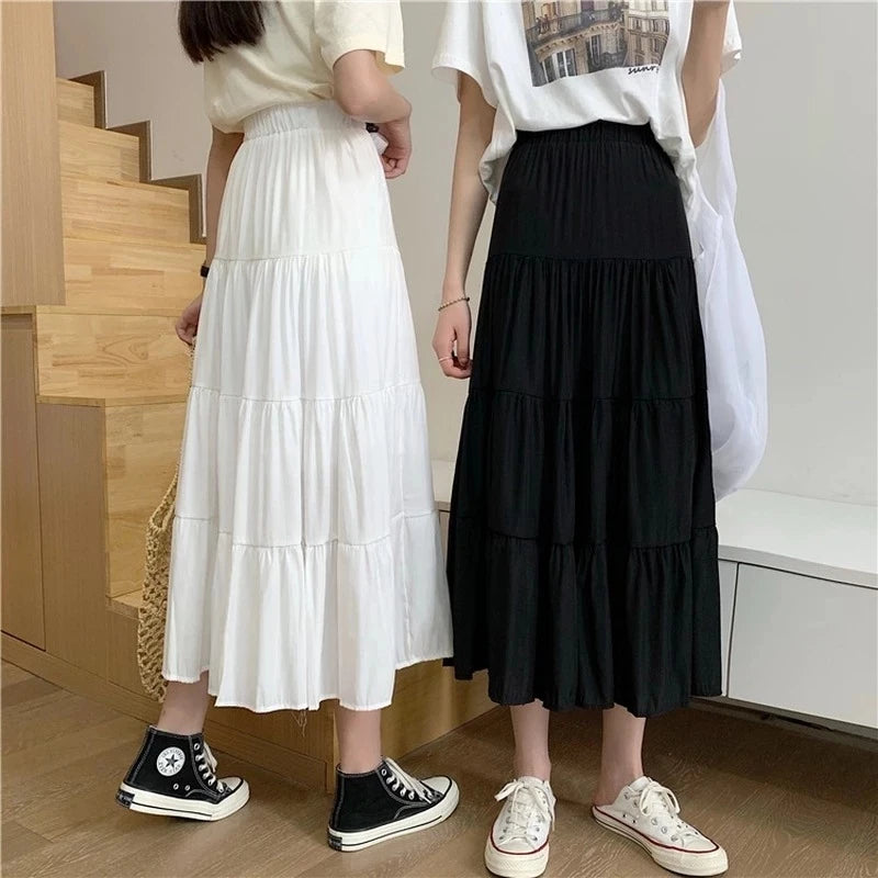 Women Chiffon long Skirts