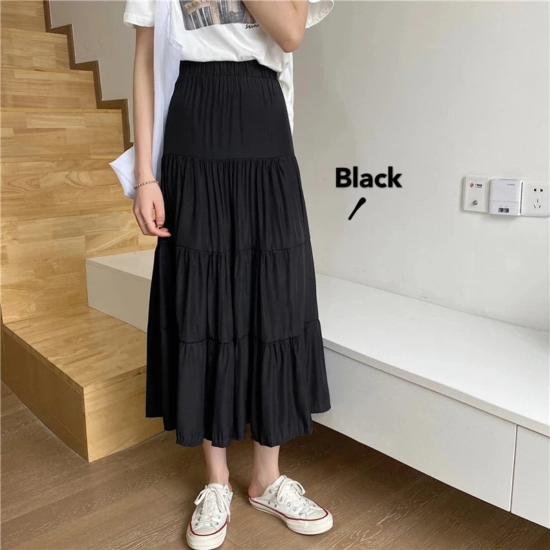 Women Chiffon long Skirts